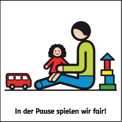 In der Pause spielen wir fair