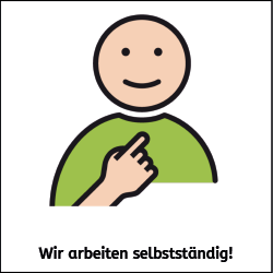 Wir arbeiten selbstständig
